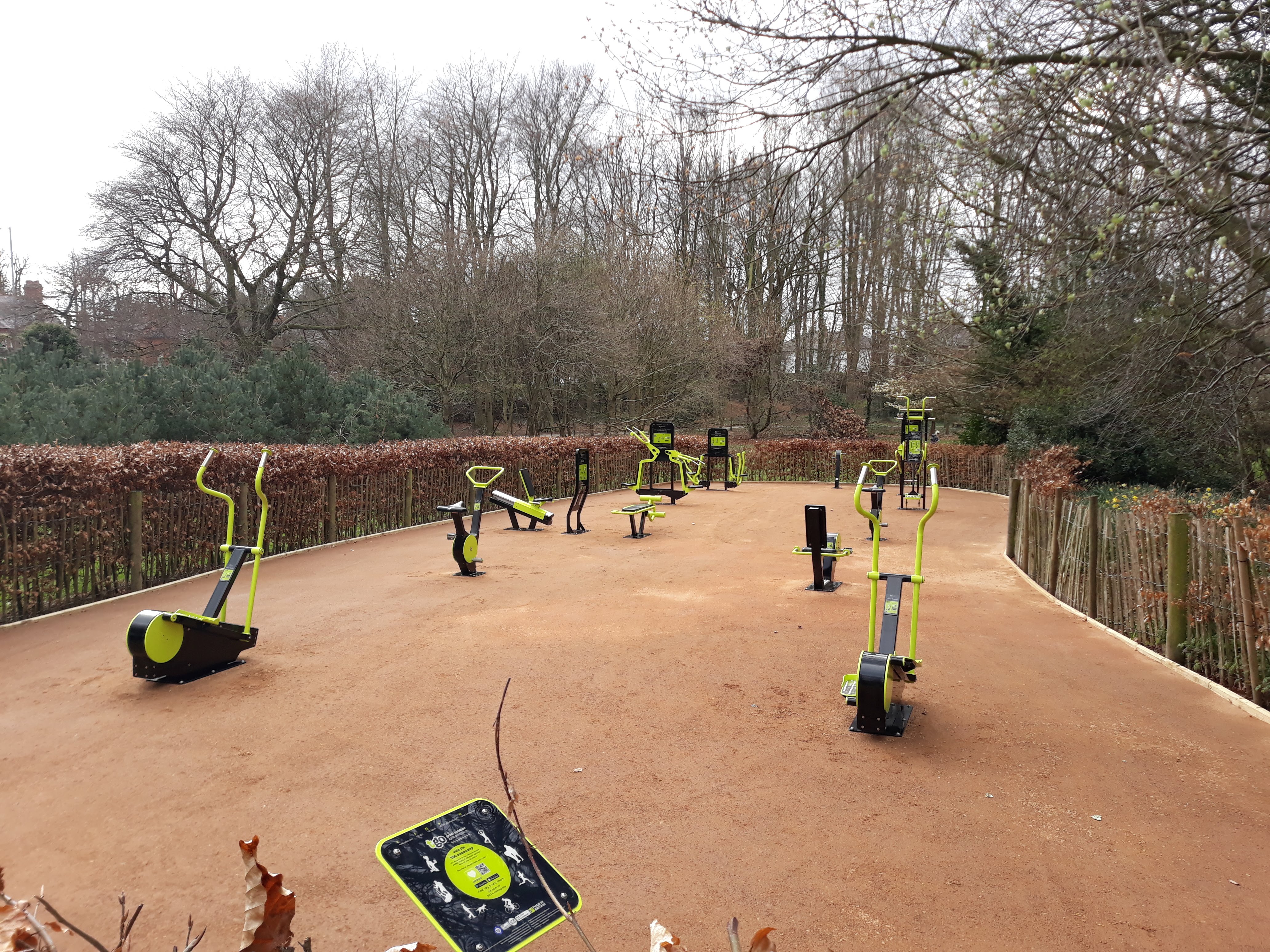 Photo of the new outdoor gym at Stormont Estate, Belfast, Northern Ireland Photo of the new outdoor gym at Stormont Estate, Belfast, Northern Ireland