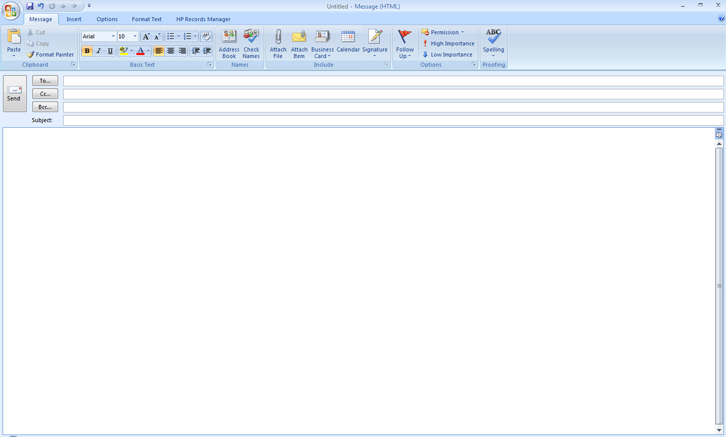 Email address bar image