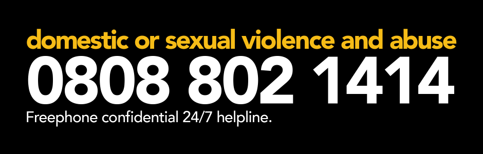 domestic or sexual violence and abuse helpline number