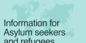 Image to highlight information for asylum seekers and refugees