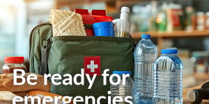 Be ready for emergencies
