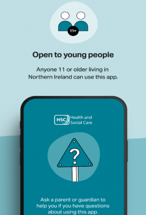 StopCOVID app young people homepage StopCOVID app young people homepage