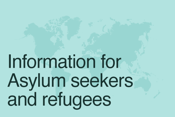 Image to highlight information for asylum seekers and refugees