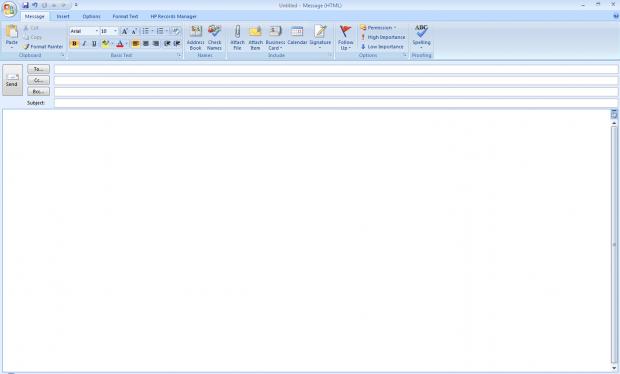 Email address bar image
