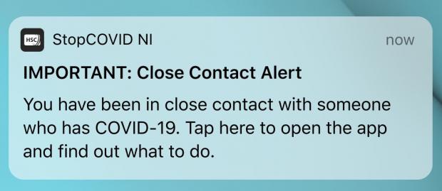 stopCOVID app exposure notification stopCOVID app exposure notification